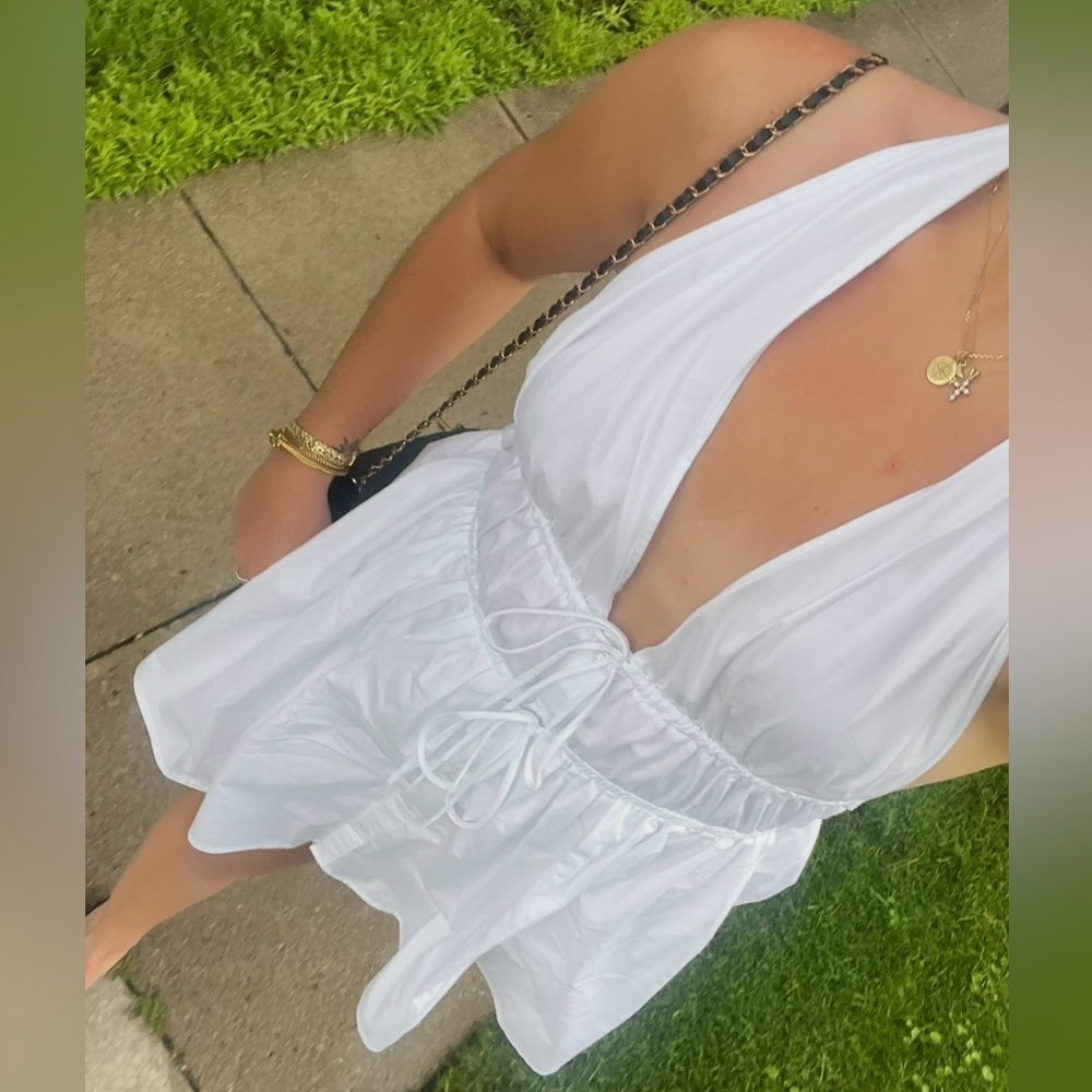 Zara halter dress with shorts